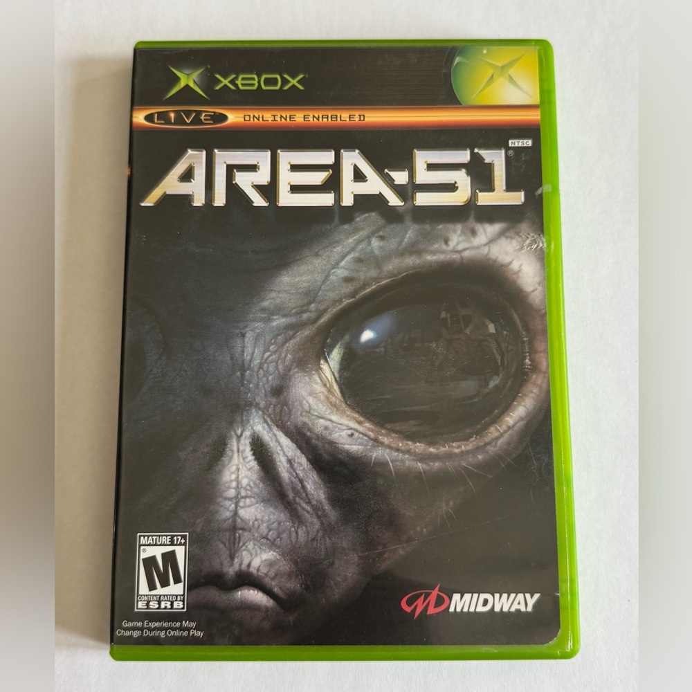 Area-51 Microsoft Xbox / 2005 / Complete